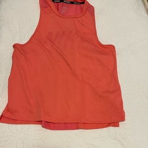 Nike Dri-Fit Melon/Orange Athletic Top